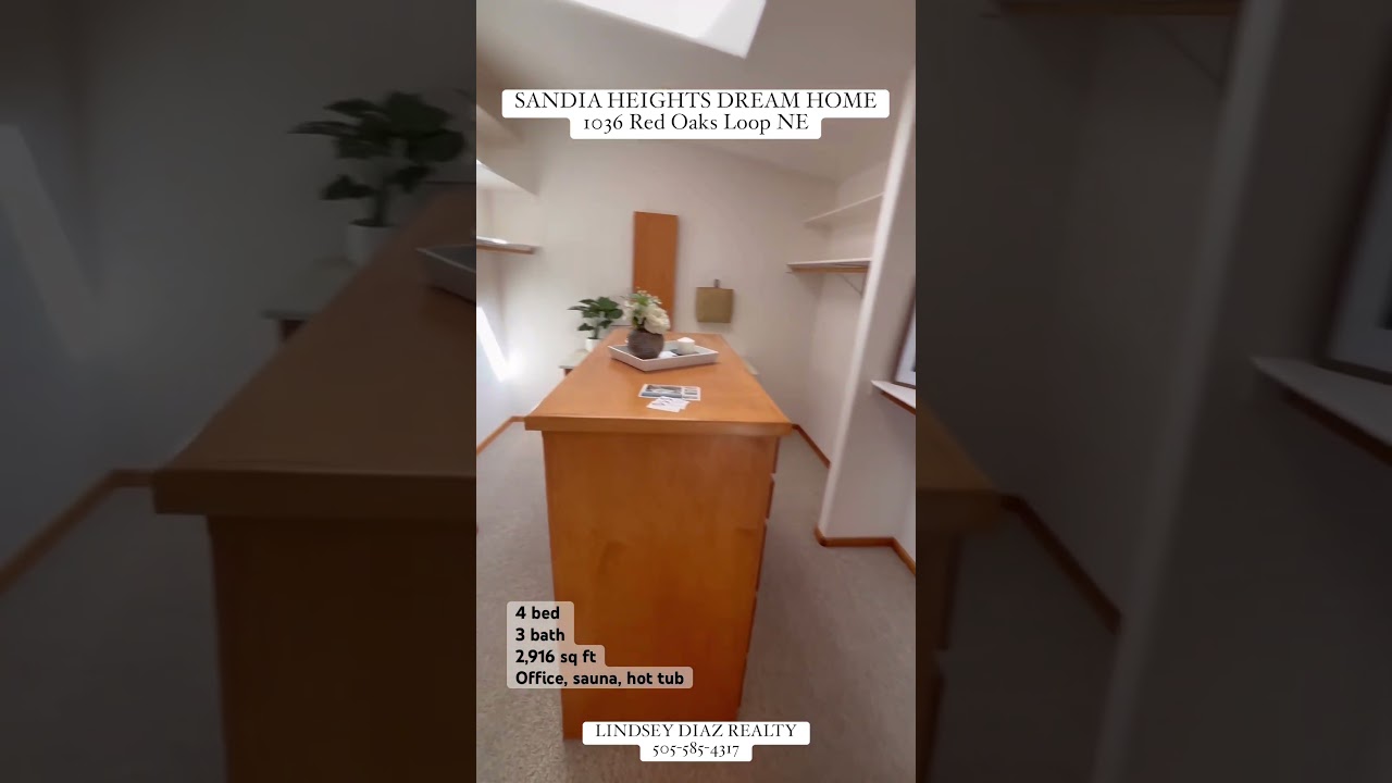 New listing! 1036 Red Oaks Lp NE, Albuquerque, NM 87122 - VIEWS!! $795k 