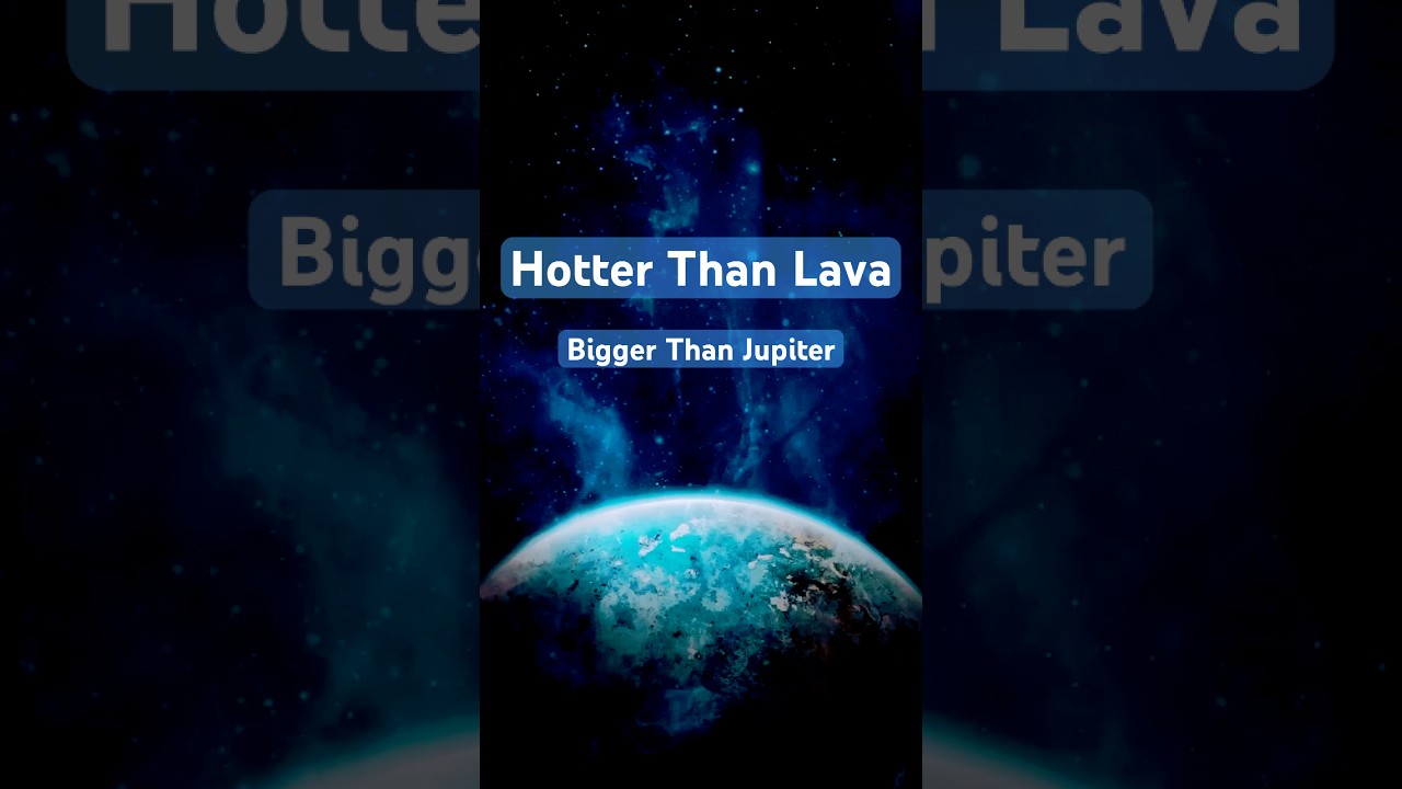 This Planet Rains Glass Sideways | Hot Jupiter | 