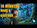 Generate an animated cartoon in just 10 minutes! | HIX.AI Video Agent Generator Tutorial