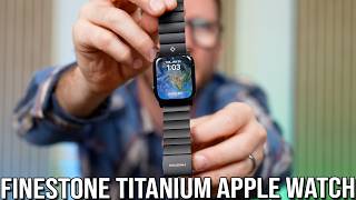 Finestone Titanium Apple Watch Band
