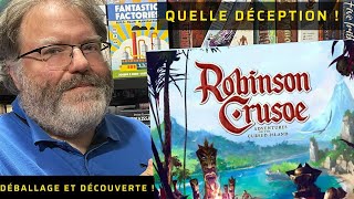 Déballage et discussion de Robinson Crusoe: Collector's Edition