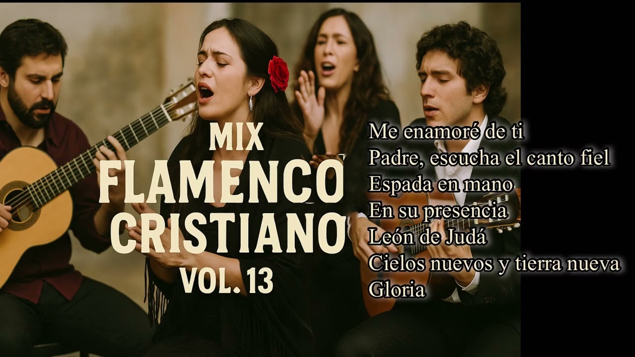 🎸🔥 Mix ,Flamenco Cristiano, Vol. 13 | Pasión, Fe y Adoración 🙌🎶