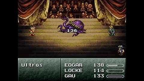 FF6 Low Level Game: Ultros (Opera)