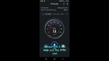 Kugoo Kirin S1 PRO app working