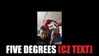 Lil Peep - Five Degrees (CZ TEXT)