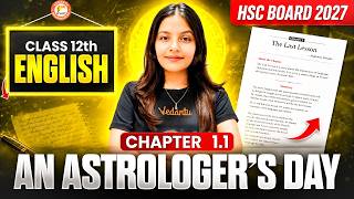 An Astrologer's Day Class 12th One Shot | English Chapter 1.1 HSC Board 2027 | By Radha Mam