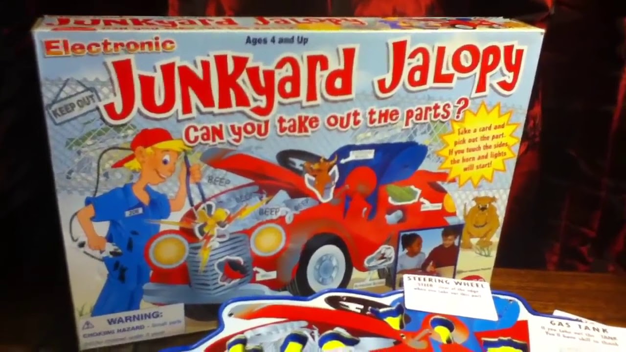 Junkyard jalopy operation like game by hilco toy review on toyreviews on YouTube