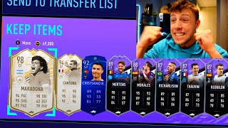 MY GREATEST PRIME ICON IN A PACK EVER!!!! - FIFA 21 PACK OPENING