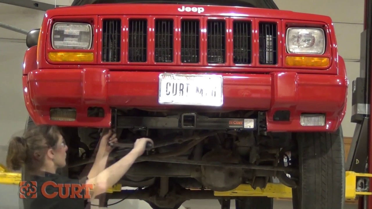 1984-01 Jeep Cherokee, 86-92 Comanche & 84-90 Wagoneer - SNOWSPORT® Plow  Front Mount Install Video - YouTube