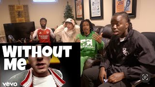 EMINEM - WITHOUT ME | REACTION! ( EM 😂💪🏾) 