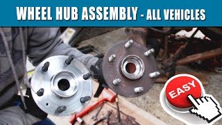 How To Replace Front Wheel Bearing Silverado 19992013 & 201417 for $120 | AutoZone Duralast Hub