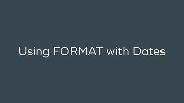 Using FORMAT with Dates in SQL