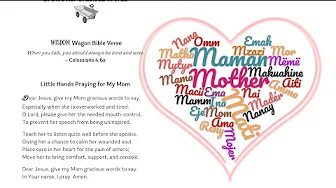 Bedtime Prayers: Praying for My Family (Episode 15) - Praying for Mom to have Gracious Words