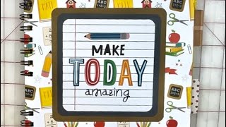 Back to School Altered Composition Notebook Walkthrough! 