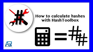 How to calculate hashes with Hashtoolbox