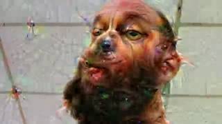 deep dream frame-by-frame