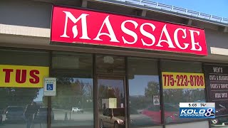 Sparks cracks down on illegal massage parlors