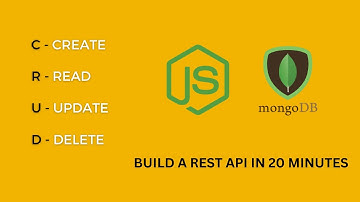 Build a CRUD REST API using Node | Express | MongoDB in 20 Minutes