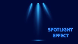 How to Make Vector Spotlight Effects | Illustrator