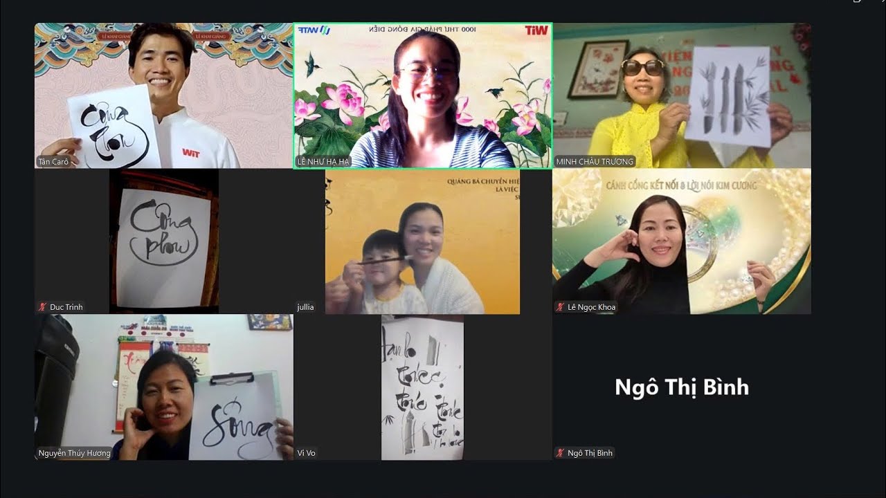 Buổi 1/3: Nhập Môn Thư Pháp đơn giản - Viết được chữ Thư pháp NGAY LẦN ĐẦU TIÊN