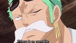 Roronoa Zoro the EPIC FAIL in Directions