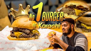 BEST BEEF BURGER IN KARACHI ?! | 5 Most Hyped Beef burger Of Karachi !!!