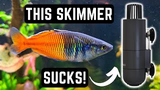 This Surface Skimmer SUCKS!!! (All the SCUM off your Aquarium!) Oase CrystalSkim 600