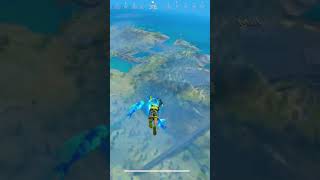 new update of free fire glider update falling down with glider parasuit#newupdate#tryout
