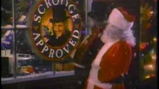 Canadian Tire Scrooge & Santa commercial (1987)