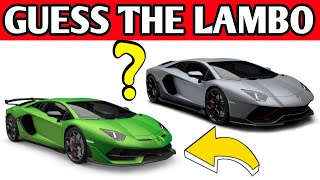 Guess The Lamborghini Car Model By Photo | Car Quiz screenshot 2