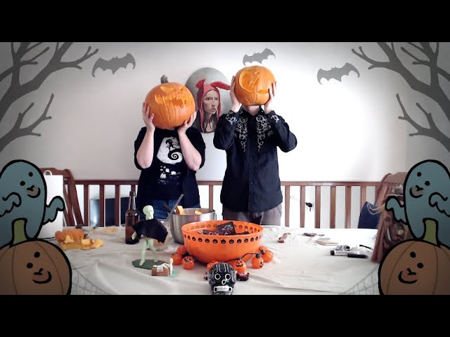 Halloween Special: Face Painting & Pumpkin Carving! 🎃👻🦇 Halloween Special: Face Painting & Pumpkin Carving! 🎃👻🦇