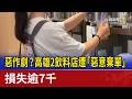 惡作劇？ 高雄2飲料店遭「惡意棄單」 損失逾7千