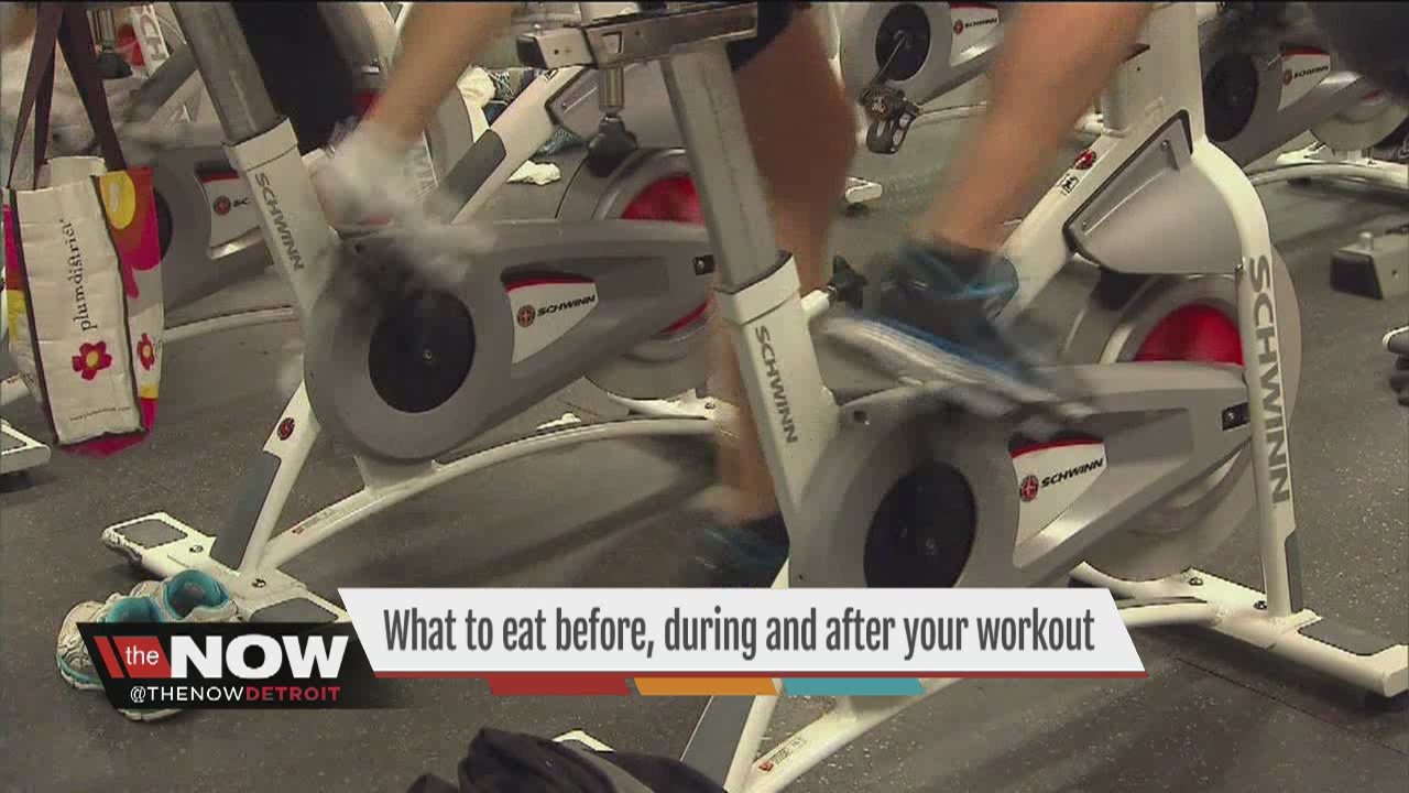 What to eat before, during and after your workout