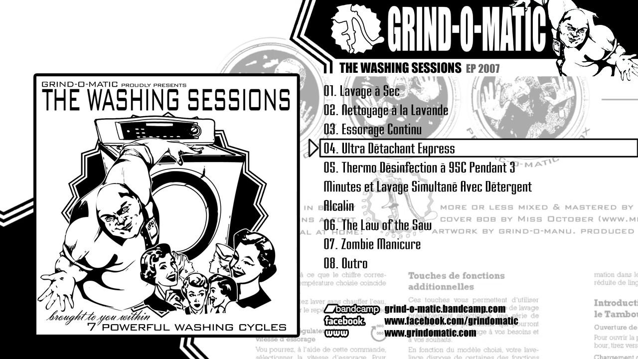 GRIND-O-MATIC -  The Washing Sessions [2007]