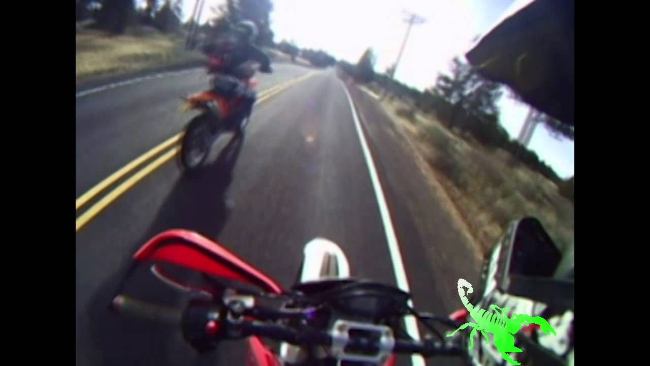 Riding dirtbikes from bend to prineville YouTube