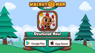 Walnut Man : Jump Game Now Available on the App Store & Play Store ! Developed by SELAY CC games screenshot 1