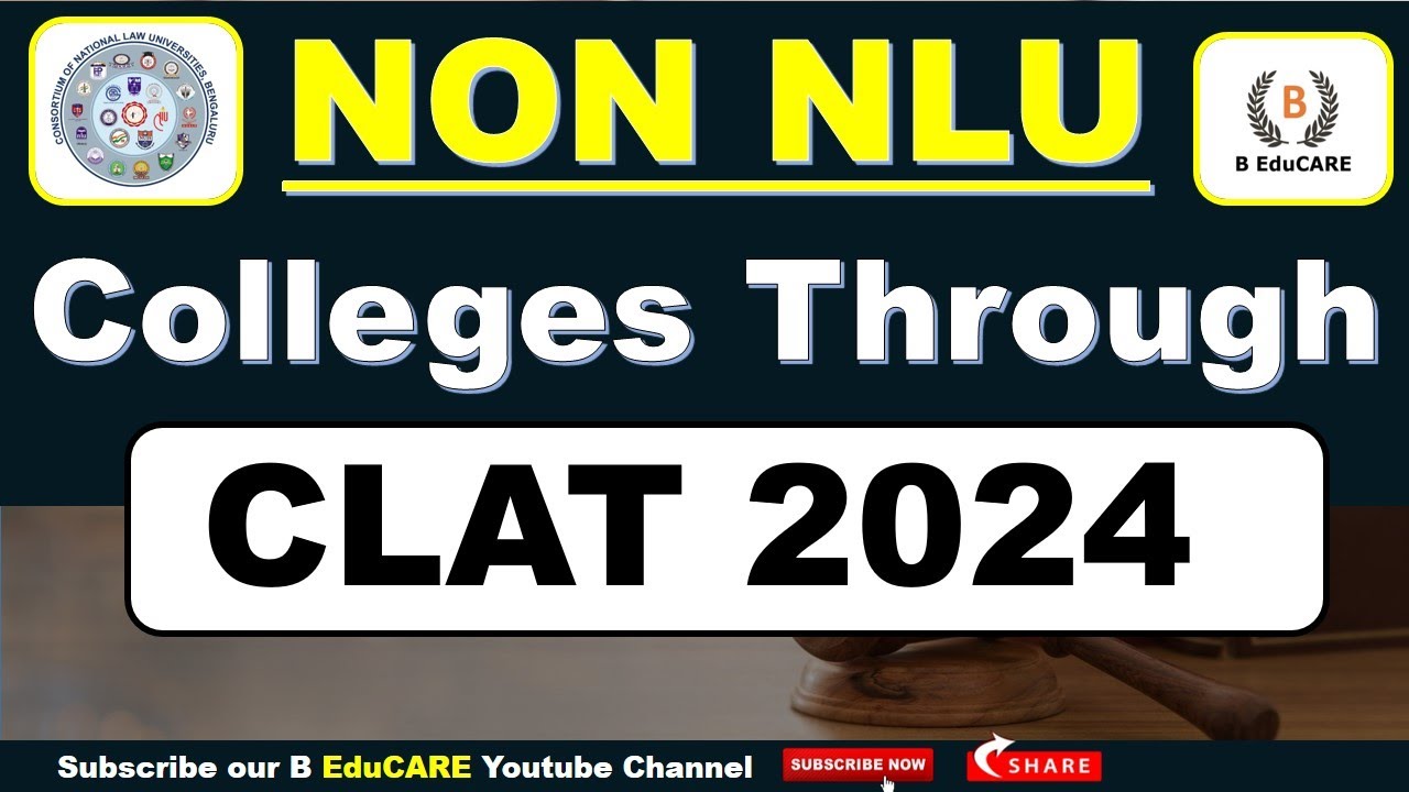 Private Law colleges Accepting CLAT 2024 SCORE Top Colleges other than