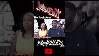 Judas Priest - Painkiller #reaction #thesippingtons #short