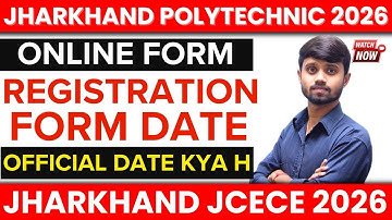 Jharkhand Polytechnic 2026: Online Form Date | Application Form Date | When will the online form ...