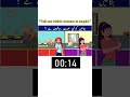 “Tell me which woman is stupid.”#cartoon #viral #short