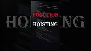 Master JavaScript Hoisting in 1 Minutes! 🚀 #shorts