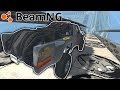 Jumping an Electric Truck Off the BIGGEST Ramp! - BeamNG Gameplay & Crashes - Stunt Map