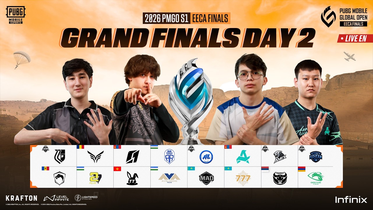 [EN] 2026 PMGO Season 1 Eastern Europe & Central Asia Finals | Finals Day 2
