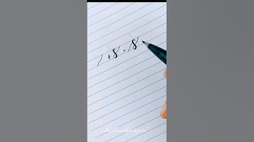 Lowercase "s"|Quick tutorial 🤗👀💯#shorts #calligraphy #moderncalligraphy