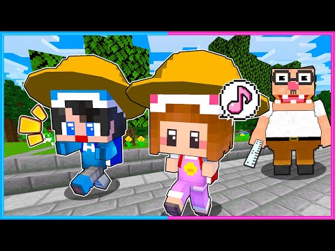 はじめての学校に行こう！ちろぴの入学🌼【 マイクラ / Minecraft  】