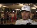 2016 Abu Dhabi - Post-Race:  "What am I supposed to do? Let the dude win?" - Hamilton