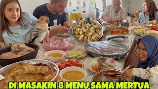 DI UNDANG MAKAN MERTUA DENGAN 8 MENU BERBEDA