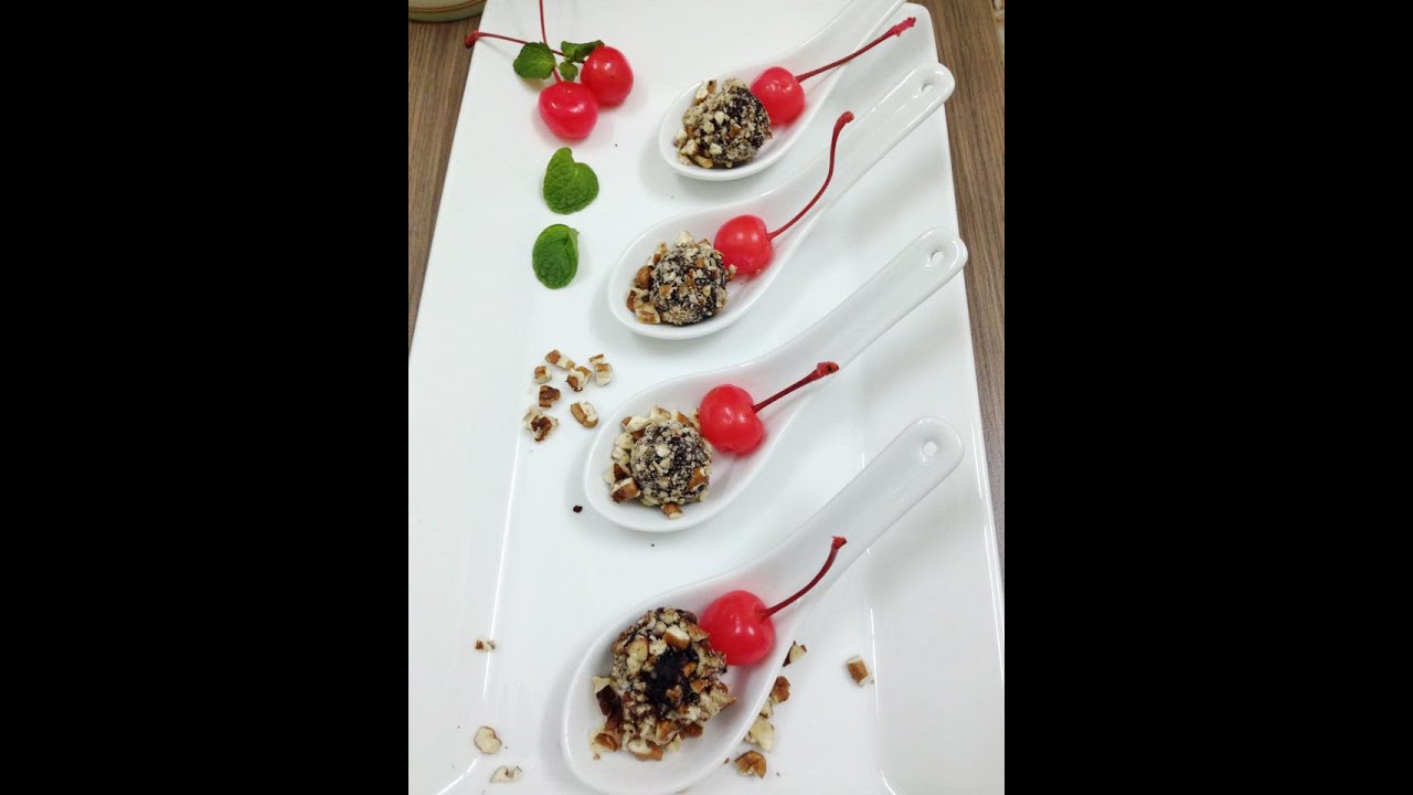 [AT24h] Cách làm món sô cô la phủ hạt hồ đào - YouTube