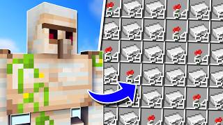 Die Beste Einfachste Minecraft Eisenfarm ohne Redstone! Tutorial | Anleitung