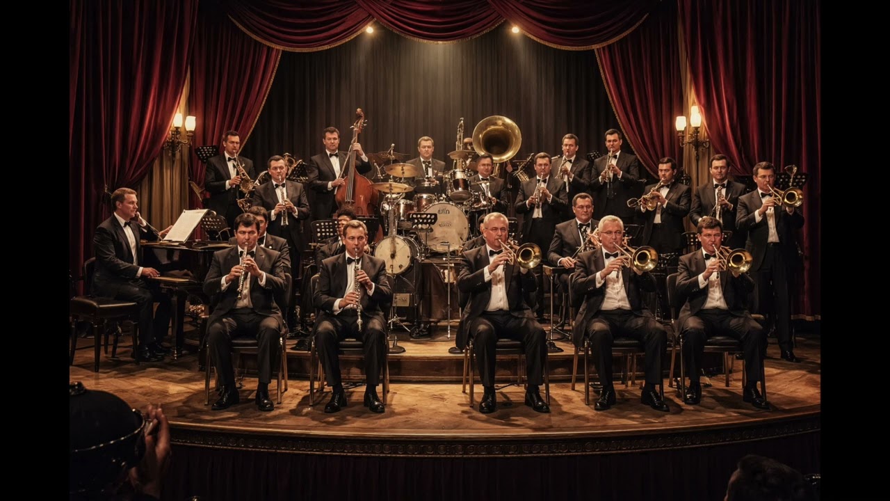 Classic Dixieland Jazz Band Big Ensemble Swing Performance - YouTube